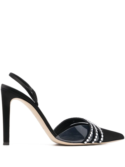 Giuseppe Zanotti Audrine Slingback 110mm Pumps In Black