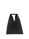 Mm6 Maison Margiela Triangle Small Graphic-print Tote In T8013