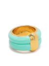 Aurelie Bidermann Katt Ring In Gold