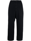 Sofie D'hoore Buttoned Straight Trousers In Blue