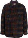 ISABEL MARANT KEVRONT CHECK-PATTERN SHIRT JACKET