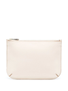 Aspinal Of London Ella Leather Clutch Bag In Neutrals