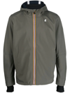 K-way Jacob St Warm Double Down Jacket In Green