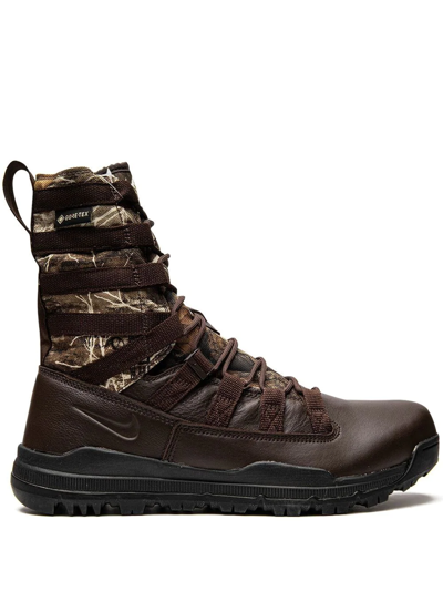 Nike Sfb Gen 2 8" Gtx "realtree" Boots In Brown
