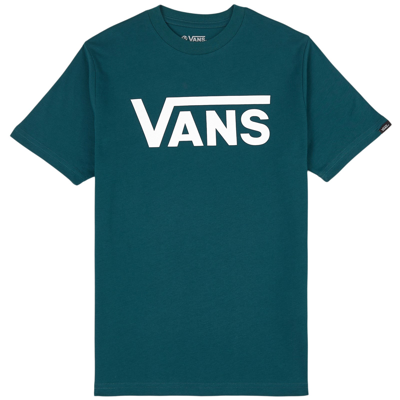 Vans Kids' Branded T-shirt Teal In Blue