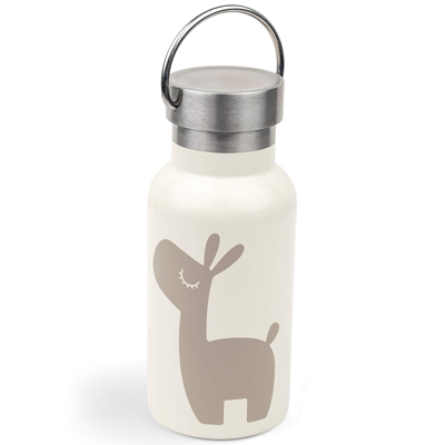 Done By Deer Lalee Thermos Bottle Sand In Cream