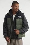 The North Face 1996 Retro Nuptse Vest In Olive