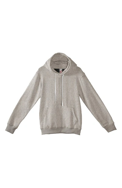 Fleece Factory Power Knit Hoodie In Oatmeal Heather