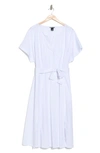By Design Jasmine Cap Sleeve Maxi Dress In Bright White