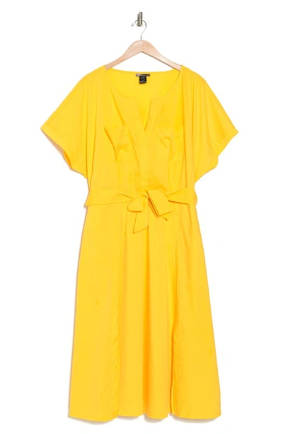 By Design Jasmine Cap Sleeve Maxi Dress In Solar Power