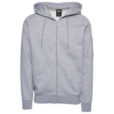 Csg Mens  Troupe Full Zip Hoodie In Gray