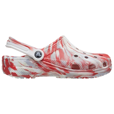 Crocs Mens  Classic Clog In White/red