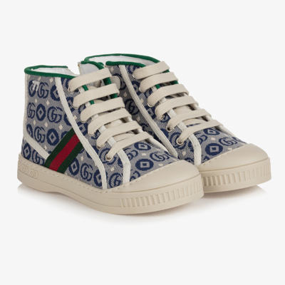 Gucci Blue Tennis 1977 Trainers