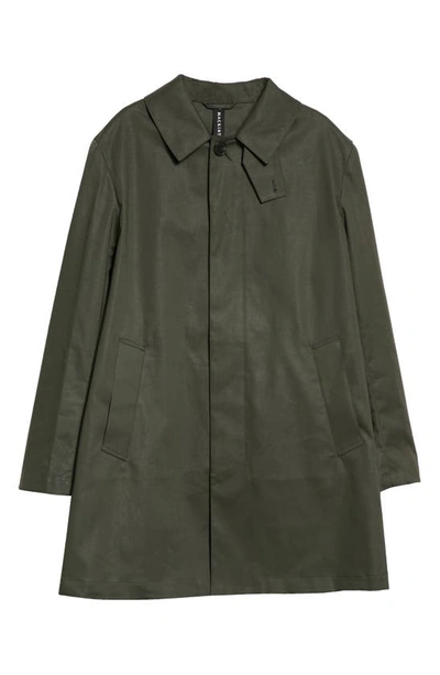 Mackintosh Cambridge Waterproof Rain Coat In Dk Bottle