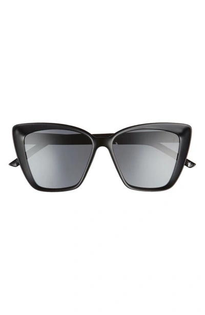 Frye 58mm Cat Eye Sunglasses In Black