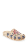Farm Rio Sand Island Vintage Tapestry Clog Mule In Sand