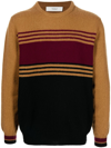 PRINGLE OF SCOTLAND COLOUR-BLOCK WOOL JUMPER