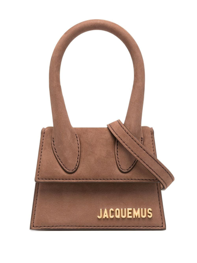 Jacquemus Le Chiquito Mini Tote Bag In Brown