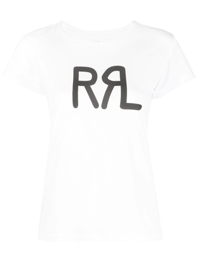 Ralph Lauren Rrl Logo-print T-shirt In White