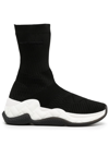 KURT GEIGER LONDON KNITTED SOCK trainers