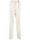 JACQUEMUS HIGH-WAISTED TAILORED TROUSERS