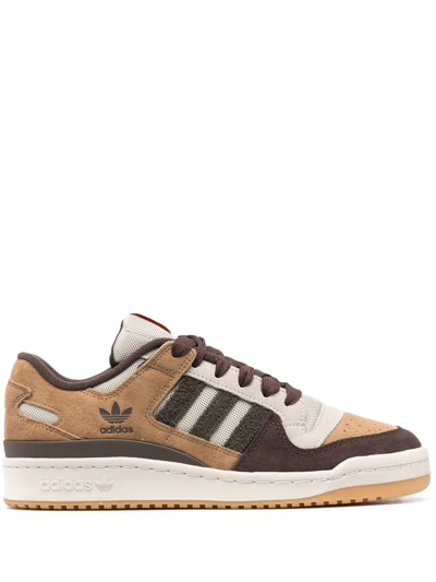 Adidas Originals Forum 84 Low Beige Leather Trainer