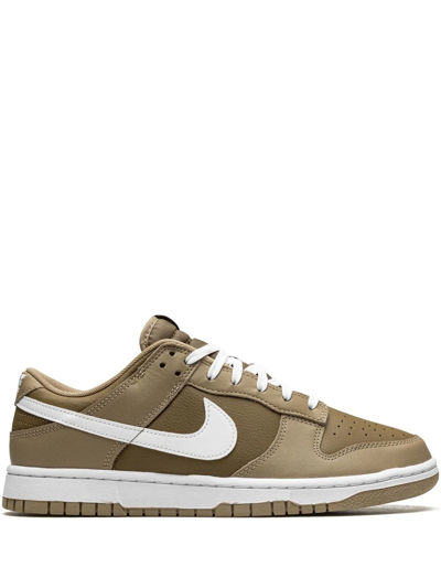 Nike Dunk Low Retro Sneakers In Brown