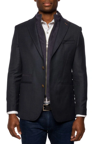 Robert Graham Men's Uptown Wool-blend Sport Jacket In Navy