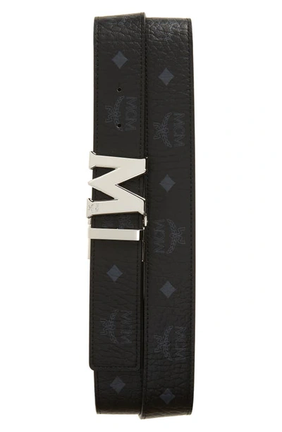 Mcm Claus Reversible Belt In Black