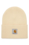 Carhartt Watch Hat In Bianco