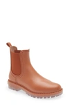 Toni Pons Coney Waterproof Chelsea Rain Boot In Cuiro Tan