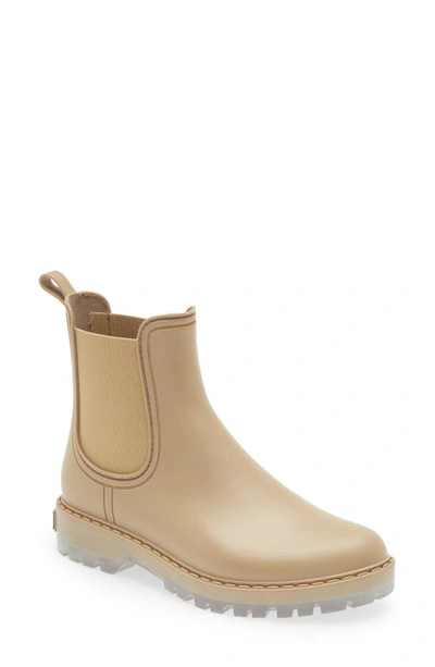 Toni Pons Coney Waterproof Chelsea Rain Boot In Beige