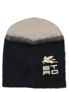 Etro Logo-print Virgin-wool Hat In Blue