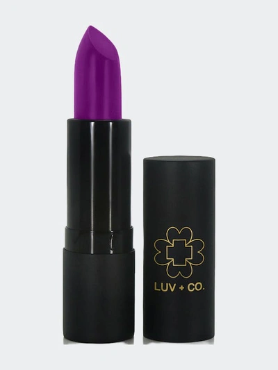 Luv+co Moisturizing Lipstick In Purple