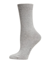 Falke Family Sustainable Cotton Blend Socks In Light Grey