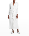Natori Aphrodite Long Robe In Ivory