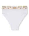 VERSACE GRECA BORDER HIGH-LEG JERSEY BRIEFS