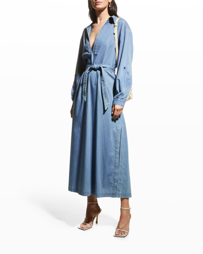 armani denim dress Armani Jeans Denim sheath dress - Dark Wash