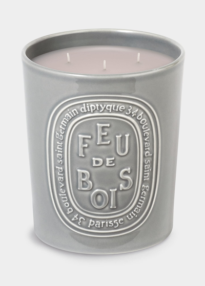 DIPTYQUE 21.1 OZ. FEU DE BOIS 3-WICK CANDLE