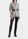 Polo Ralph Lauren Capri Stripe Button-down Shirt In White Multi