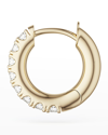 Spinelli Kilcollin 18k Gold Diamond Single Microhoop Earring