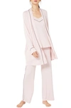 A Pea In The Pod Maternity/nursing Robe & Pajamas In Pink Blush