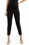 A Pea In The Pod Curie Secret Fit Crop Maternity Pants In Black