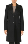 FLEURETTE REED WOOL COAT