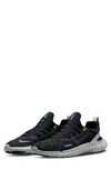 Nike Men's Free Run 5.0 Next Nature Running Sneakers From Finish Line In Black,dark Smoke Grey,black