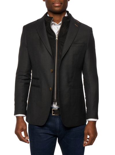 Robert Graham Uptown Xv Blazer In Black
