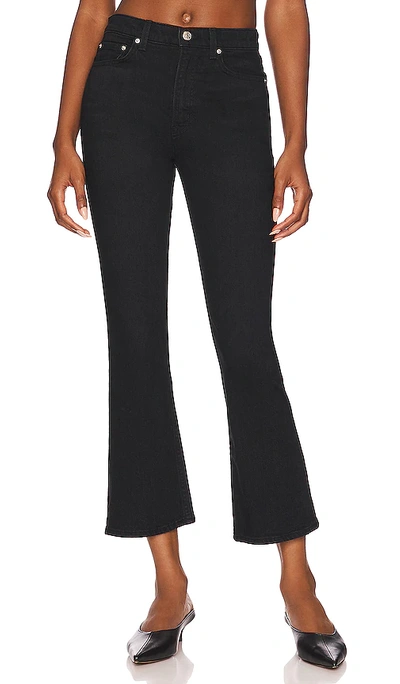 Grlfrnd Erin High Rise Flare In Black