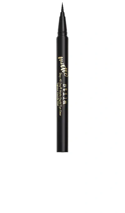 Stila Stay All Day Matte Liquid Eye Liner In Intense Black Matte