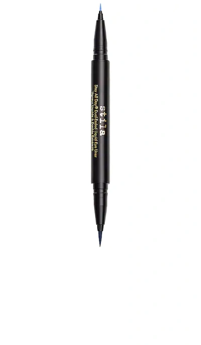 Stila All Day Dual-ended Liquid Eye Liner In Periwinkle,midnight