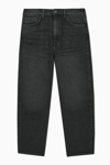 Cos Tapered-leg High-rise Jeans In Black